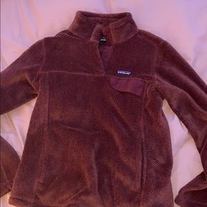 patagonia maroon crew